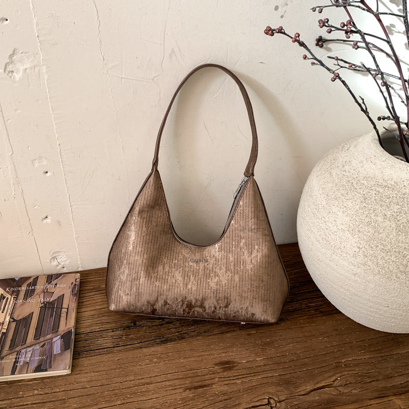 Damen modische Hobo-Tasche mit elegantem Glencheck-Muster Nord Taschen