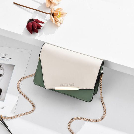 Damen elegante Umhängetasche mit feinem Kettendetail und praktischem Innenfach Nord Taschen