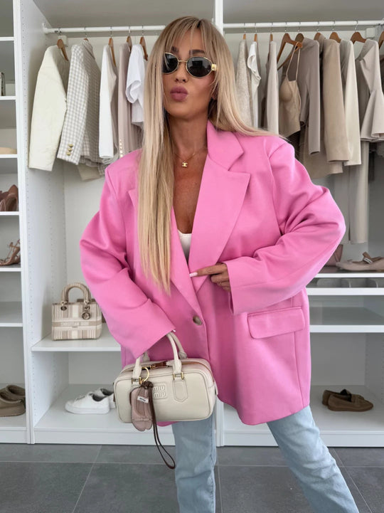 Damen lässiger Oversized Blazer