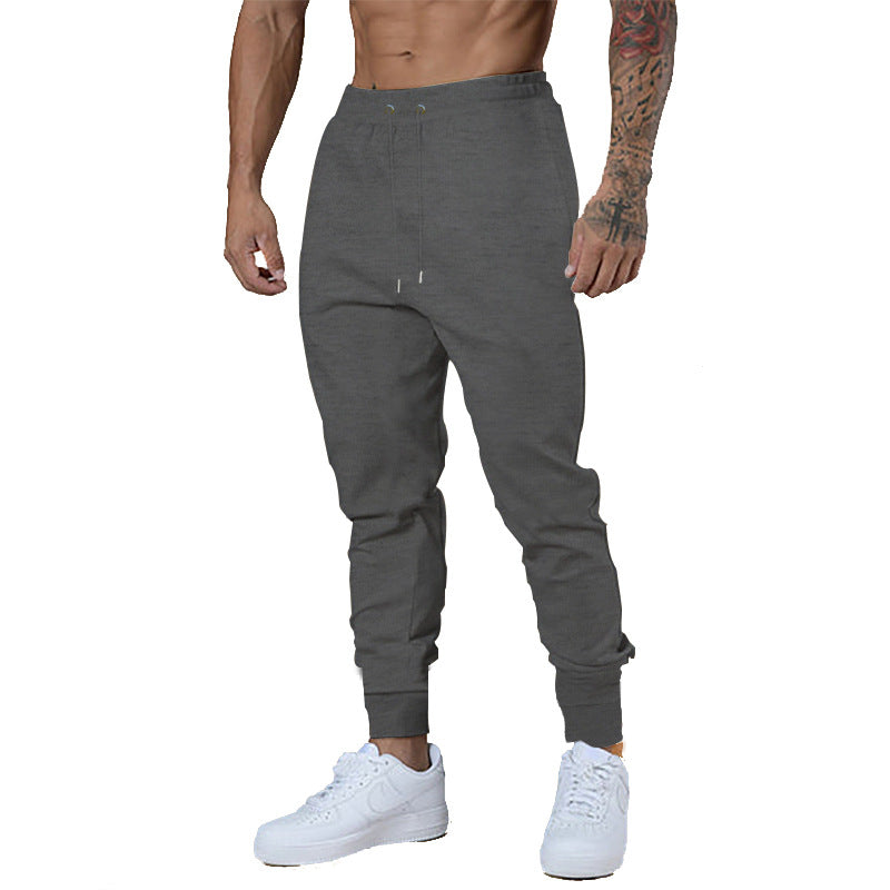 Herren Slim-Fit Jogginghose mit elastischem Bund und Rippbündchen Nord Taschen
