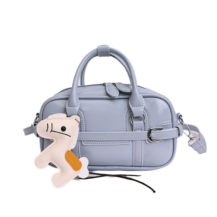 Damen modische Handtasche mit verspieltem Pferde-Anhänger Nord Taschen