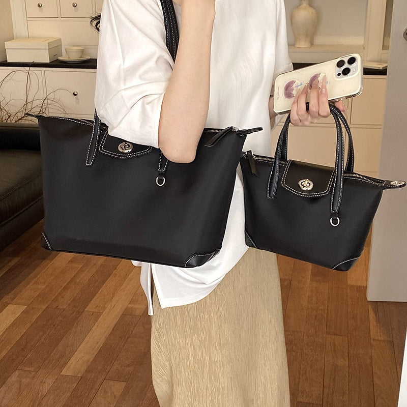 Damen vielseitige Tragetasche mit elegantem Kordelzug Nord Taschen