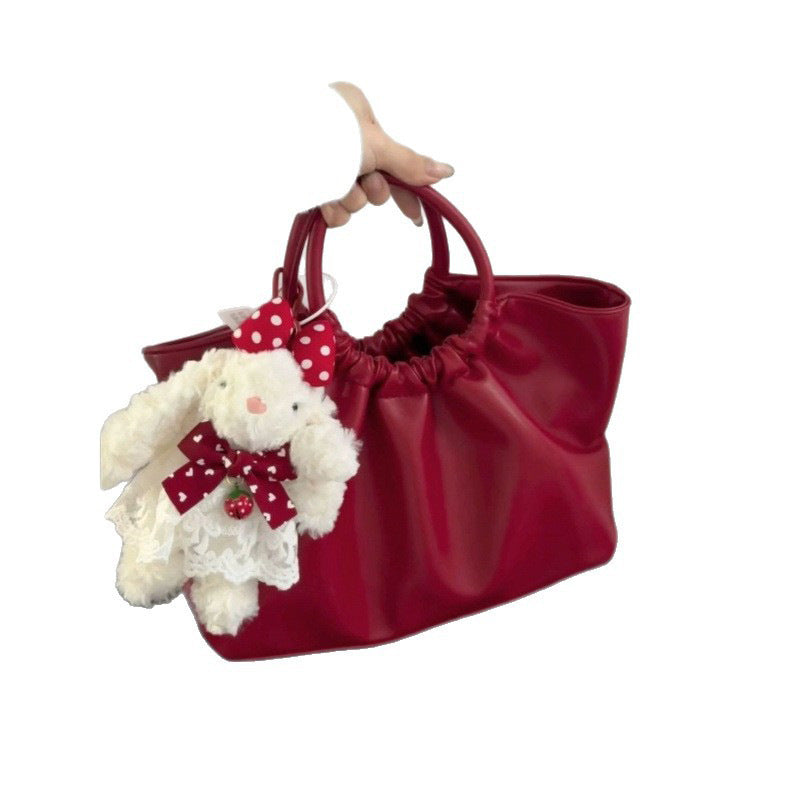Damen Tragetasche mit modischem Wickeldesign und abnehmbarem Schulterriemen Nord Taschen