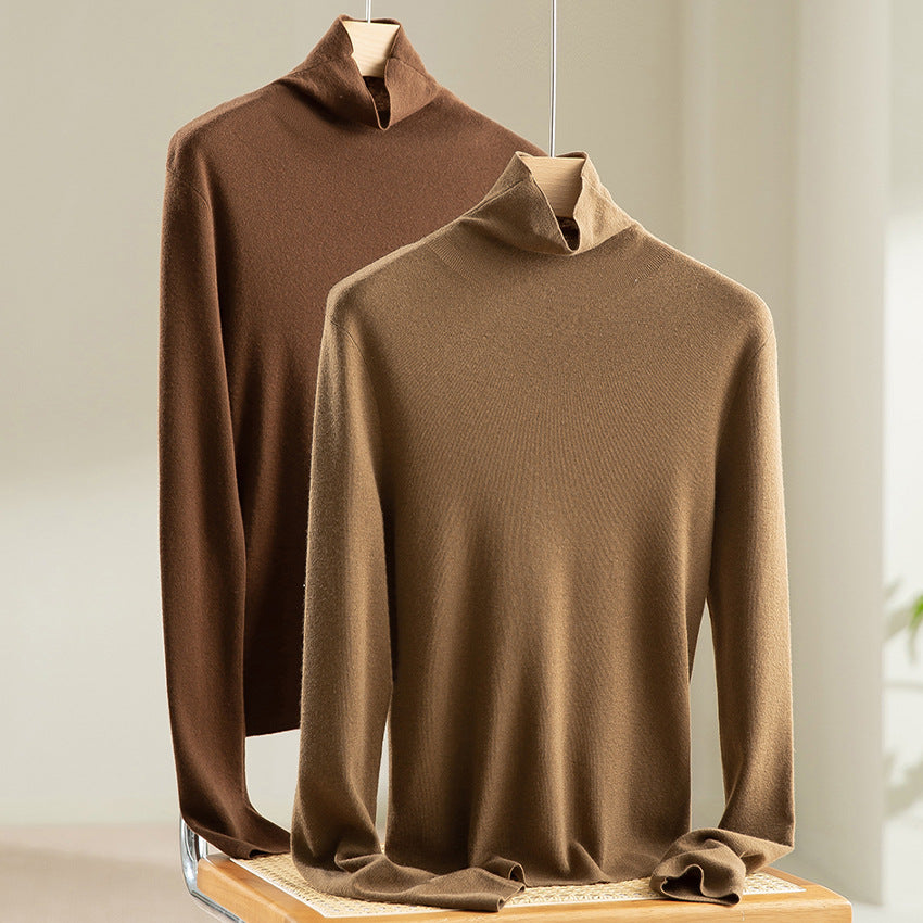 Damen Slim-Fit Feinstrick-Rollkragenpullover mit Stretch Nord Taschen