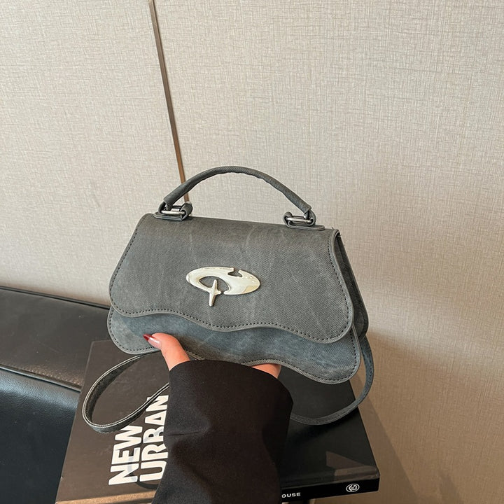 Damen Umhängetasche mit elegantem Design und abnehmbarem Schulterriemen Nord Taschen