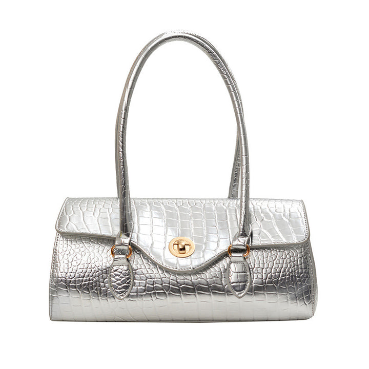 Damen elegante Handtasche im Krokodil-Design Nord Taschen