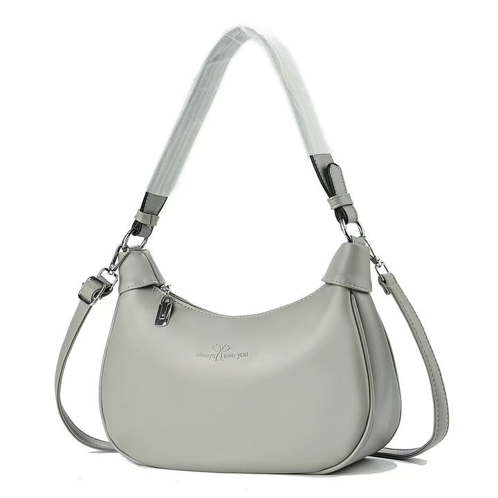 Damen modische Handtasche im eleganten Curved-Design Nord Taschen