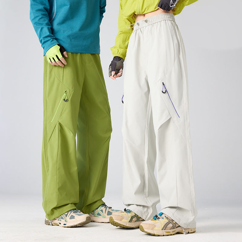 Herren Weite technische Cargo-Hose mit Utility-Taschen und elastischem Bund Nord Taschen