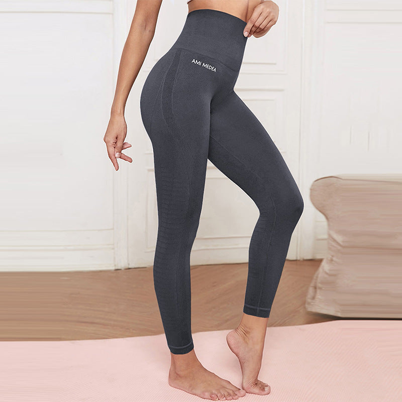 Damen Kompressions-Leggings mit hohem Bund und innovativer Struktur Avellé