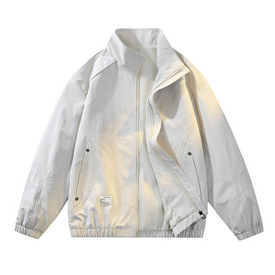 Herren Elegante Übergangsjacke mit hochschließendem Kragen und praktischen Taschen Nord Taschen