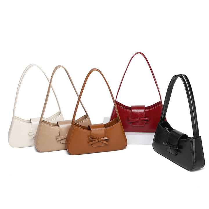 Damen Handtasche mit verspieltem Schleifendetail und eleganter Form Nord Taschen