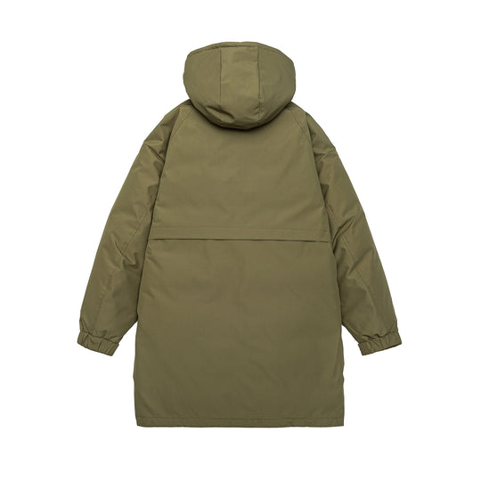 Herren Warmer winddichter Parka mit Kapuze, Steppfutter und Fronttaschen Nord Taschen