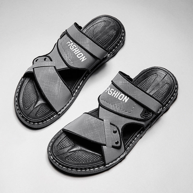 Damen Sportliche Badesandalen mit ergonomischem Klettverschluss und rutschfester Sohle