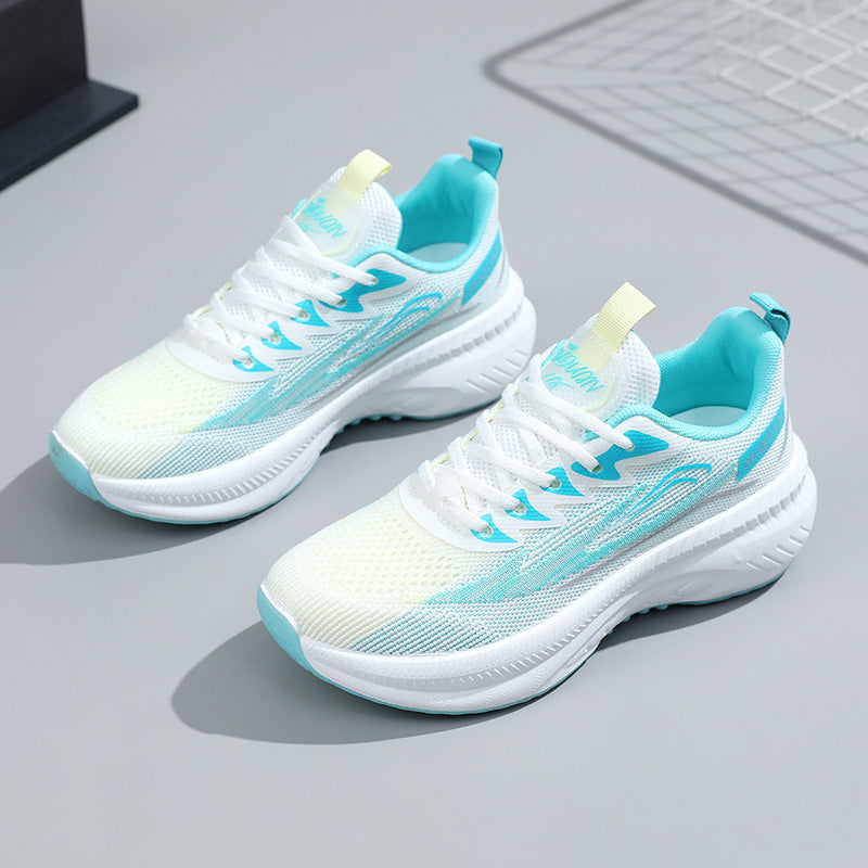 Damen Atmungsaktive Fitness-Sneaker mit Dämpfung