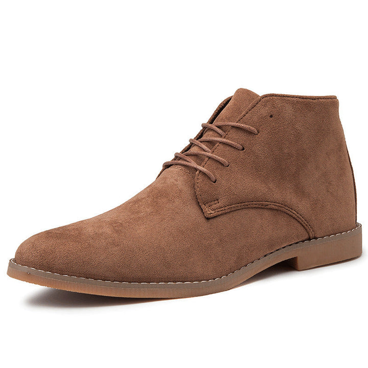 Herren Mokassins aus weichem Wildleder mit modernem Design
