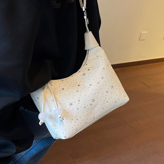 Damen Hobo-Tasche mit funkelndem Sternenmuster Nord Taschen