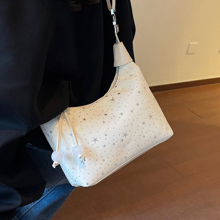 Damen Hobo-Tasche mit funkelndem Sternenmuster Nord Taschen