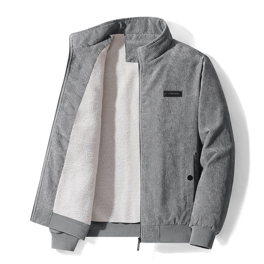 Herren Winddichte Fleecejacke Nord Taschen