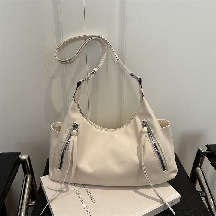 Damen Hobo-Tasche mit modischem Design und praktischen Reißverschlusstaschen Nord Taschen