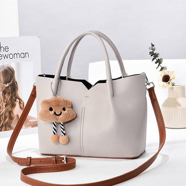 Damen modische Handtasche mit abnehmbarem Schulterriemen Nord Taschen