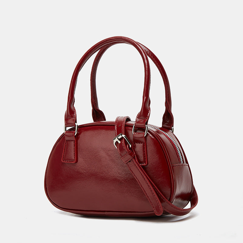 Damen Henkeltasche mit abnehmbarem Schulterriemen und eleganter Struktur Nord Taschen