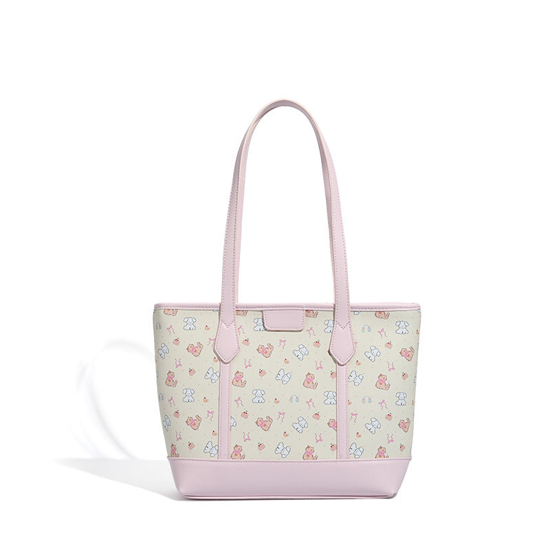 Damen Shopper-Tasche mit verspieltem Motiv Nord Taschen