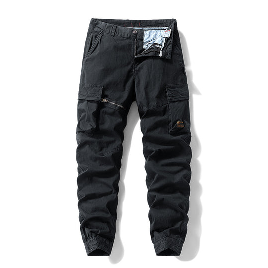 Herren Carpenter-Style Cargohose mit Zip-Knöchel, verstärkten Kniepaneelen und multifunktionalen Taschen Nord Taschen