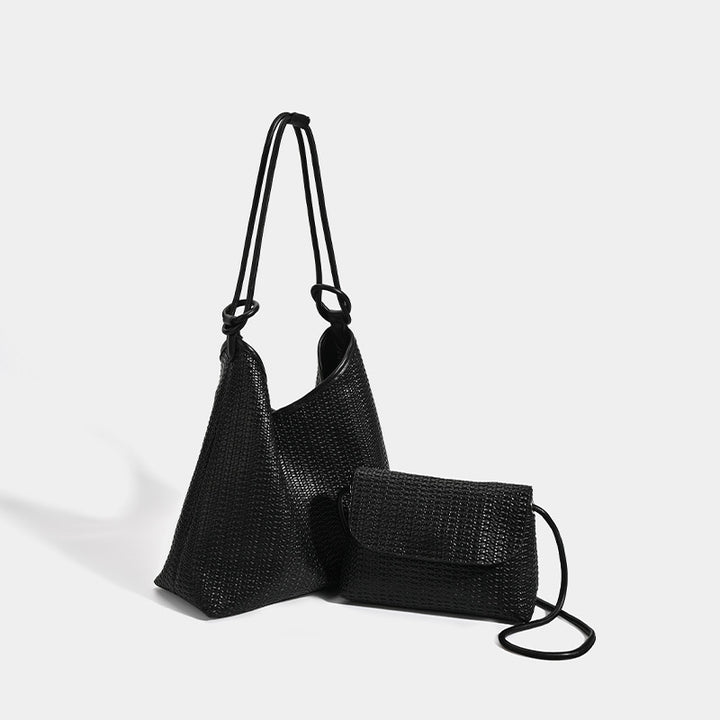 Damen stilvolle Shopper-Tasche mit abnehmbarem Crossbody-Style Nord Taschen