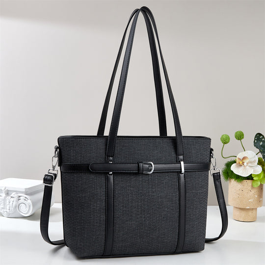 Damen hochwertige Tragetasche mit verstellbarem Schulterriemen Nord Taschen
