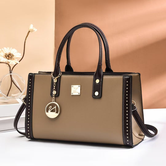 Damen Handtasche mit stilvollem Design und abnehmbarem Schulterriemen Nord Taschen
