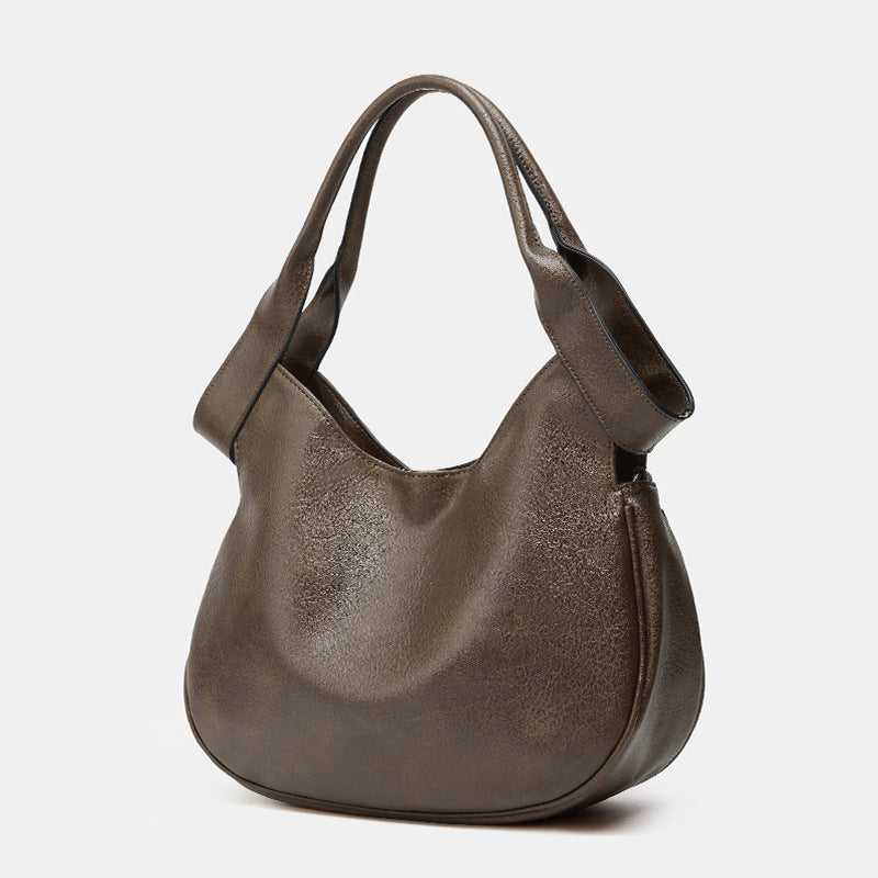 Damen Hobo-Tasche aus hochwertigem Kunstleder mit eleganter Oberflächenstruktur Nord Taschen