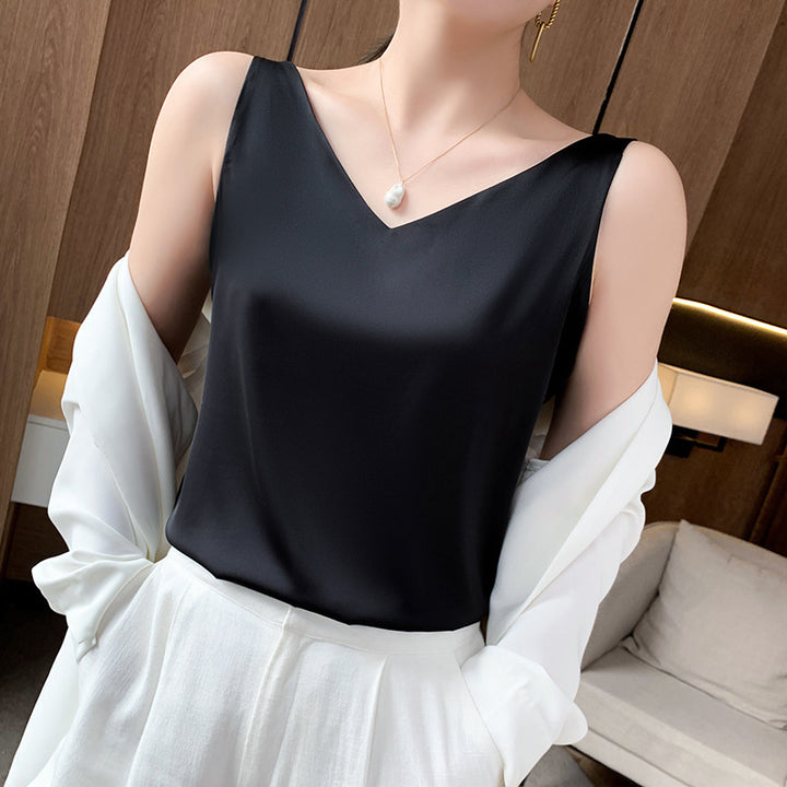 Seiden Damen Tanktop