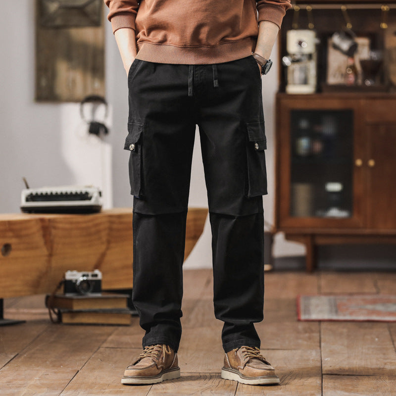 Herren Cargohose im Workwear‑Look mit verstärkten Kniepaneelen und Kordelbund Nord Taschen