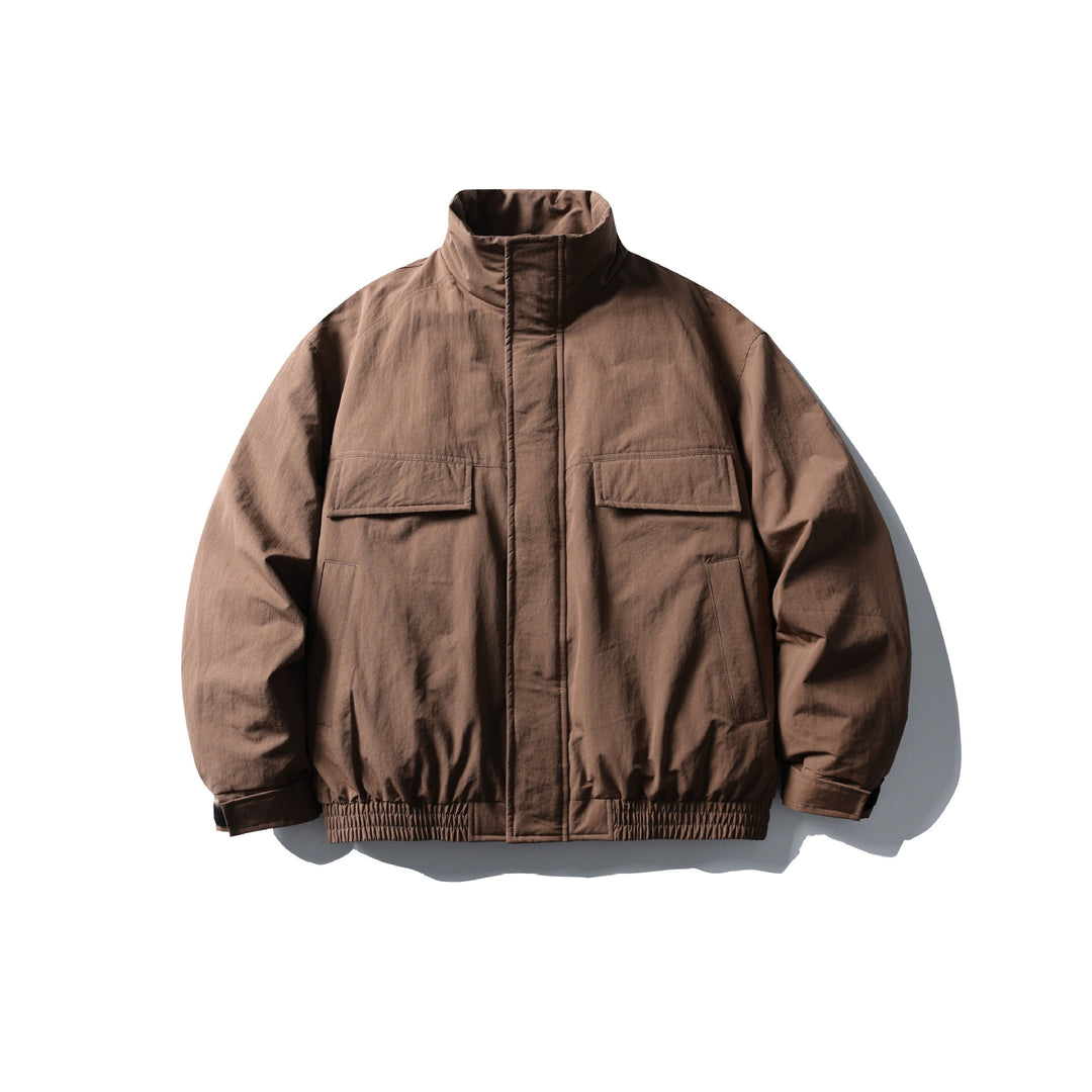 Herren Boxy Thermo‑Fieldjacke mit hohem Stehkragen und aufgesetzten Pattentaschen Nord Taschen