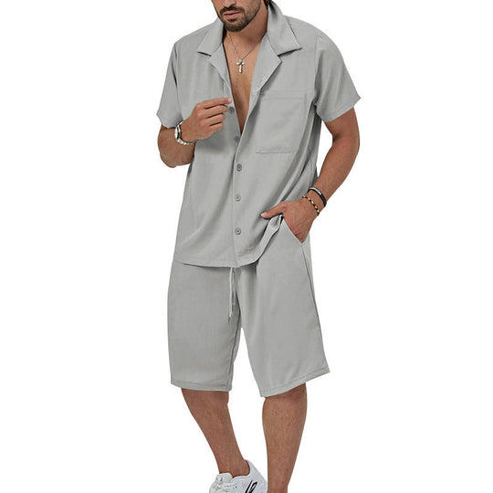 Herren luftiges Sommeranzug Nord Taschen