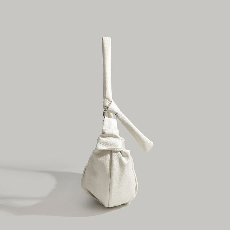 Damen Schultertasche mit gefaltetem Design und elegantem Tragegriff Nord Taschen