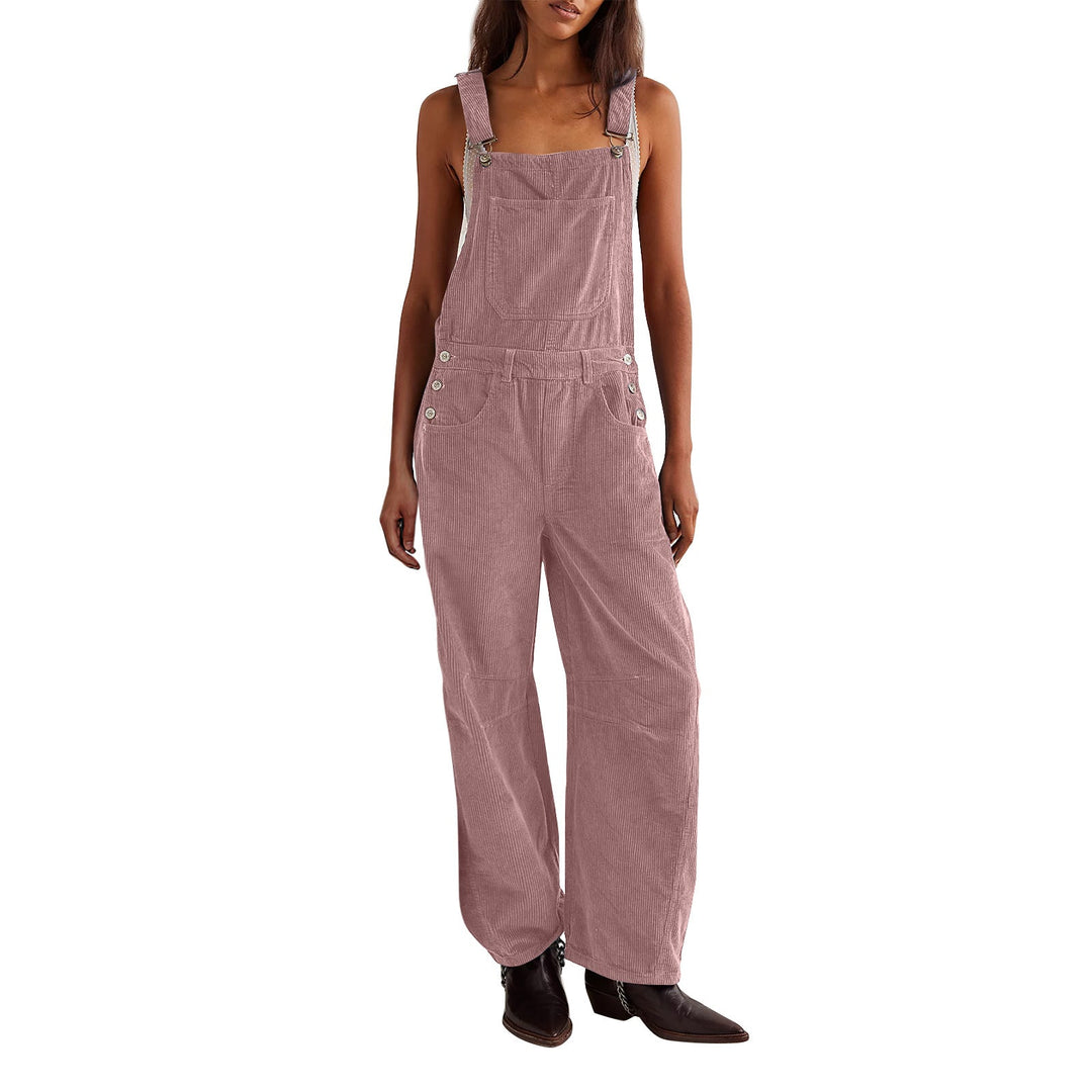 Damen Latzhose Cord weit geschnitten - Vittorelli