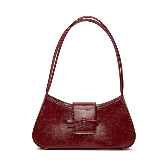 Damen Hobo-Tasche mit eleganter Schleifenverzierung und geschmeidiger Oberfläche Nord Taschen