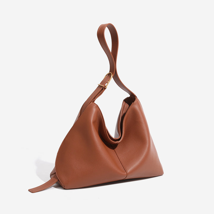 Damen Hobo-Tasche aus weichem Kunstleder mit strukturierter Oberfläche Nord Taschen