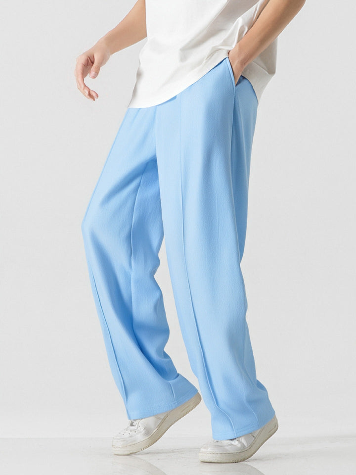 Herren Elegante, weite Freizeithose aus atmungsaktivem Gew Nord Taschene