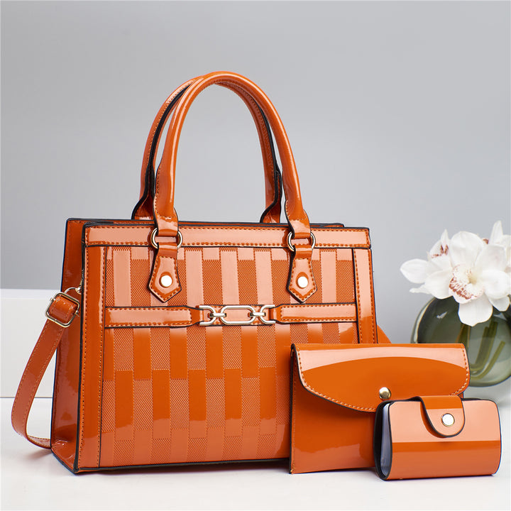 Damen stilvolle Handtasche mit herausnehmbarem Geldbeutel Nord Taschen
