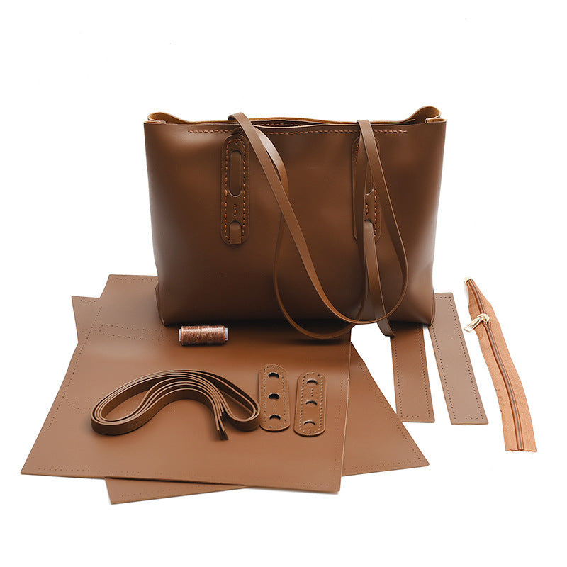 Damenhandtasche aus hochwertigem Kunstleder mit individuellem DIY-Set Nord Taschen