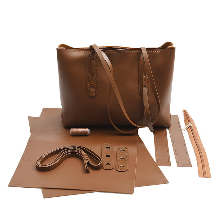 Damenhandtasche aus hochwertigem Kunstleder mit individuellem DIY-Set Nord Taschen