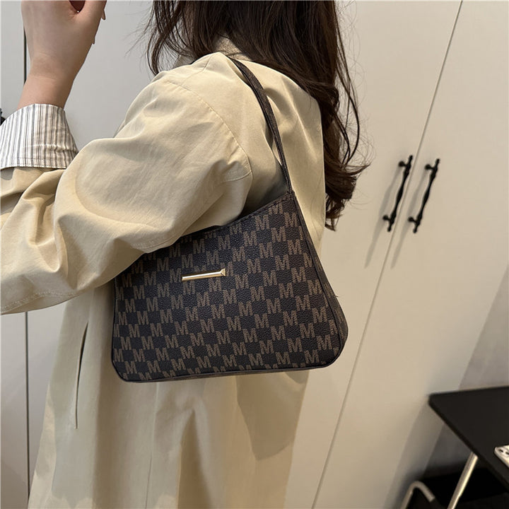 Damen elegante Hobo-Tasche mit modischem Logo Nord Taschen