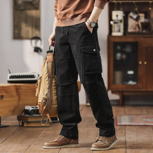 Herren Cargo-Hose mit verstärkten Kniepartien und Multifachtaschen Nord Taschen