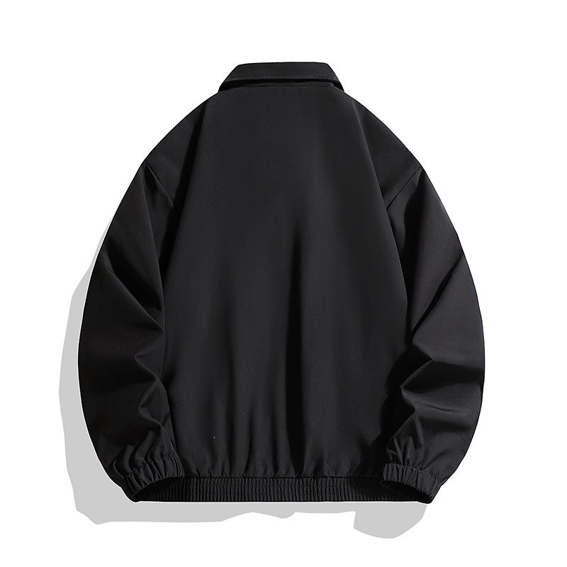 Herren Sportlich-urbane Oversize Bomberjacke mit geripptem Saum, Druckknopfblende & Schulterstreifen Nord Taschen