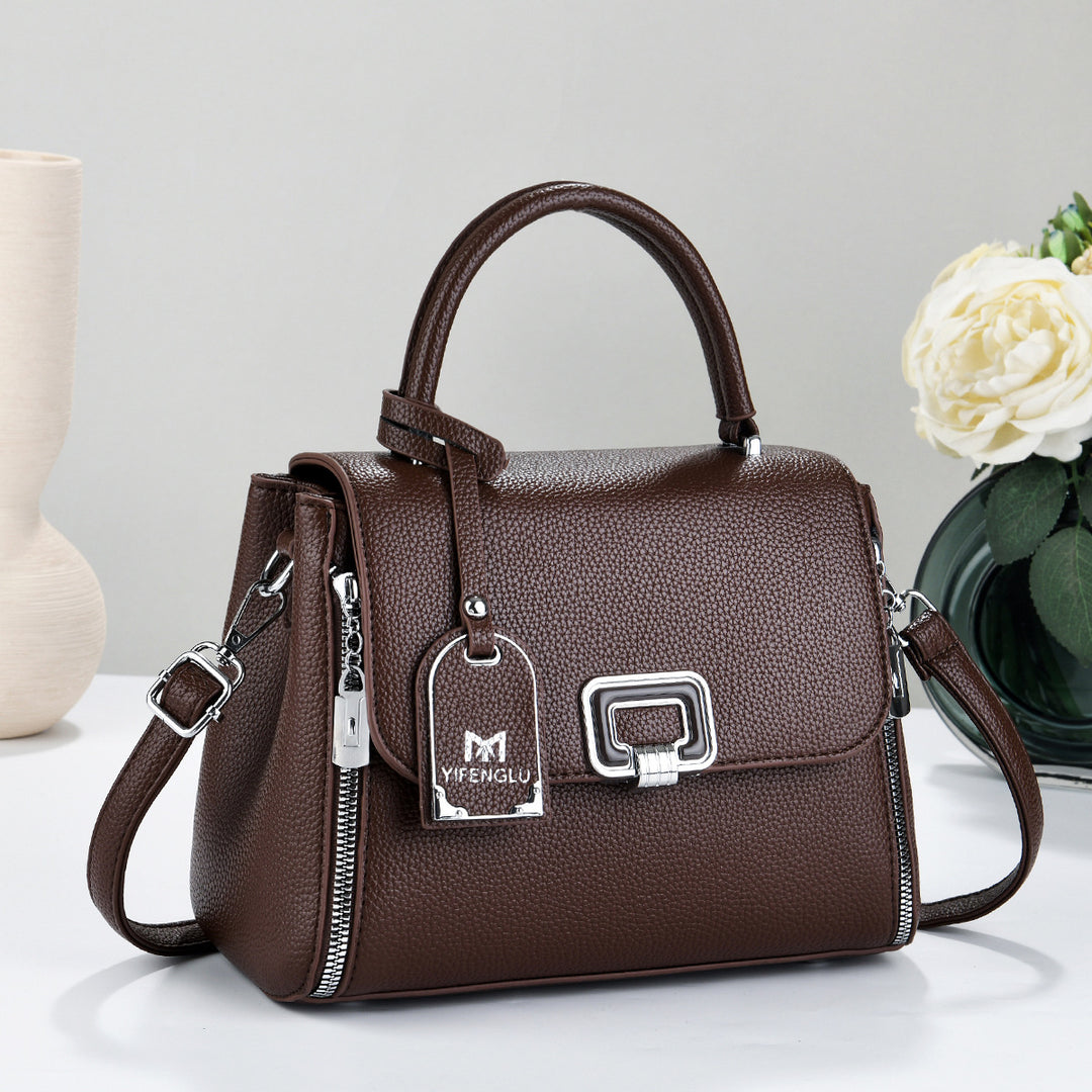 Damen elegante Handtasche mit strukturierten Oberflächen Nord Taschen