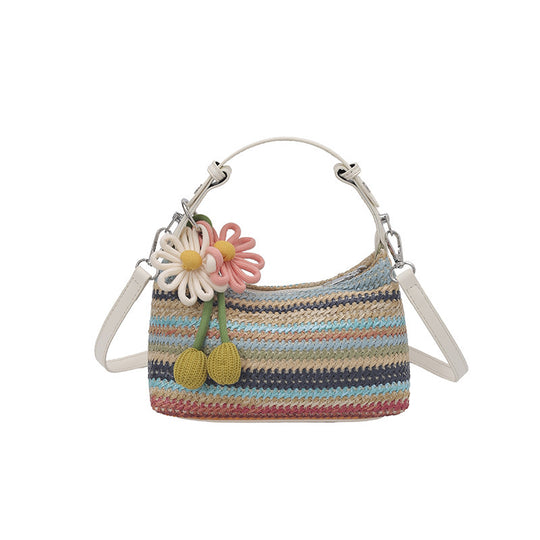 Damen kreative Beuteltasche mit floralen Akzenten Nord Taschen