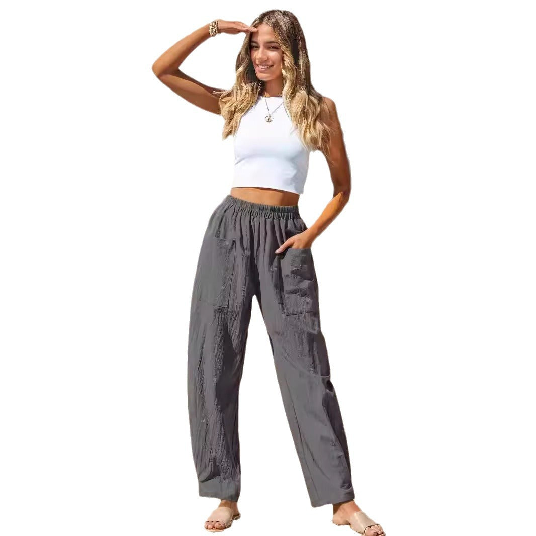 Damen Leichte und lässige Sommerhose