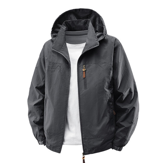 Herren Leichte und atmungsaktive Outdoor-Jacke Nord Taschen